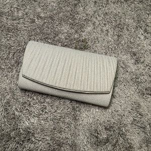 Sliver Sparkle Bag with sliver chain